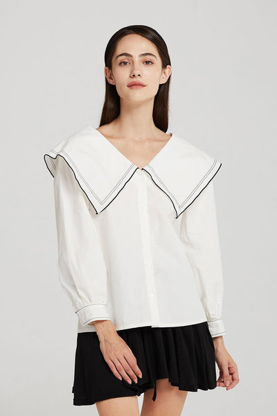 Reese Puritan Collar Blouse