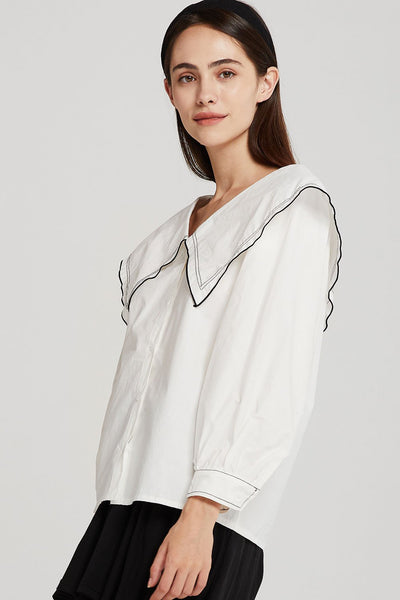 Reese Puritan Collar Blouse