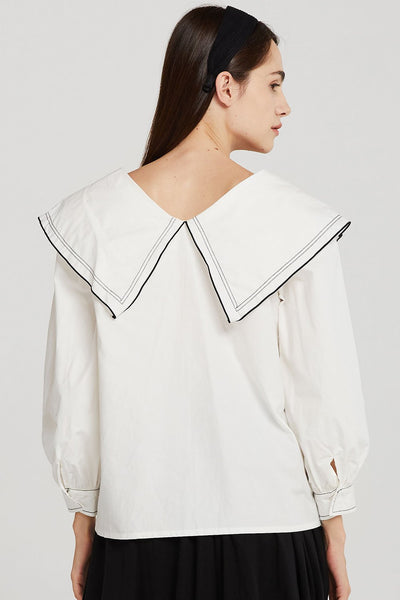 Reese Puritan Collar Blouse