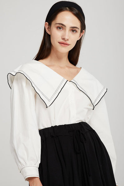 Reese Puritan Collar Blouse