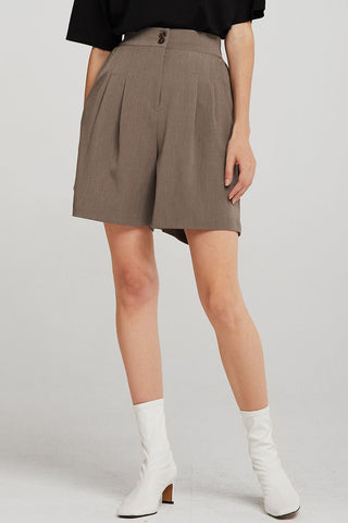 storets.com Mackenzie Bermuda Shorts w/Pintuck Detail