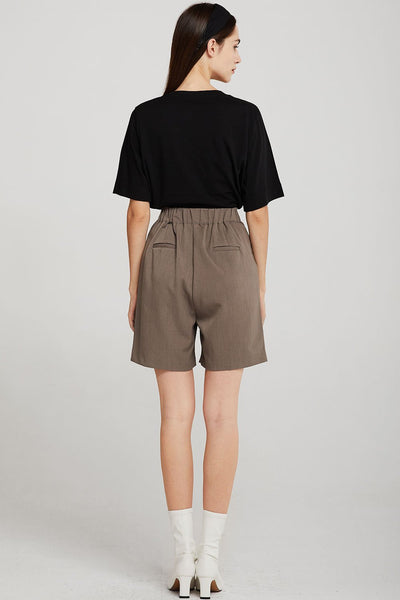 storets.com Mackenzie Bermuda Shorts w/Pintuck Detail