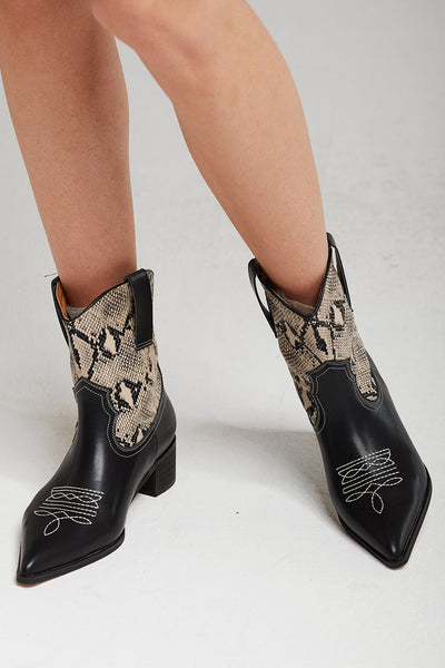 Western Ankle Boots