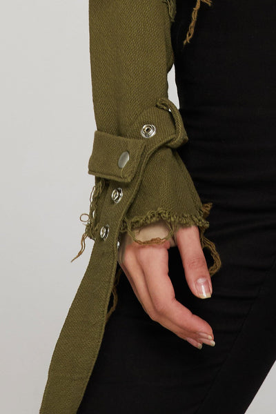 Valentina Cropped Cargo Jacket