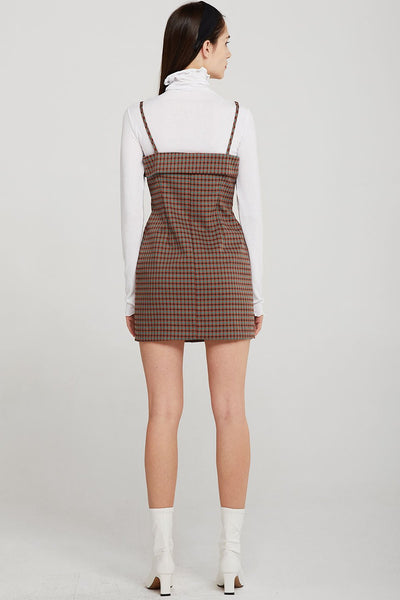 Allison Cami Dress in Check