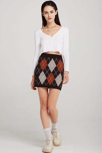 Clara Slim Fit Cropped Cardigan