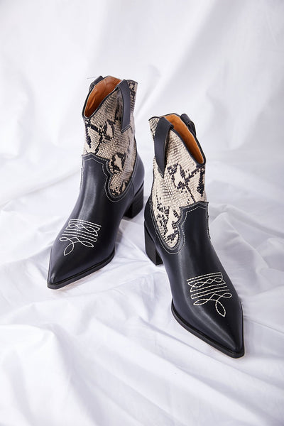 Western Ankle Boots