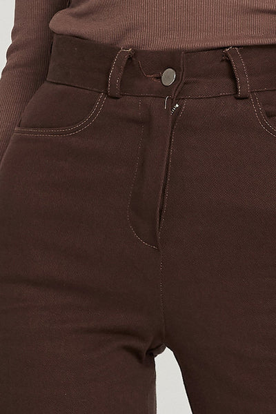 storets.com Aspen Bootcut Pants w/Raw Hem