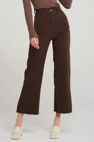 storets.com Aspen Bootcut Pants w/Raw Hem