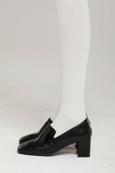 Mid-heeled Loafers