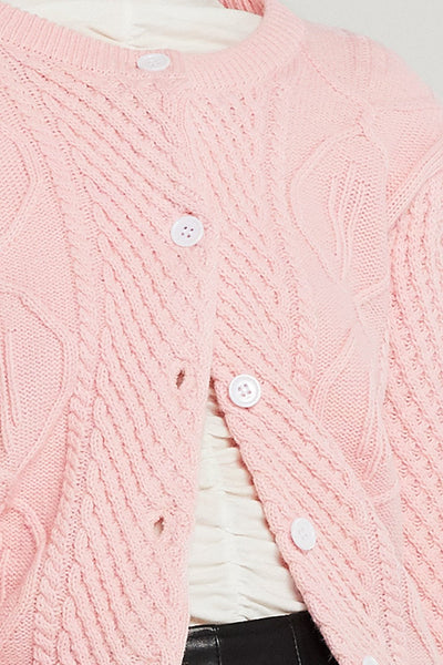 Lucy Cable Knit Cardigan