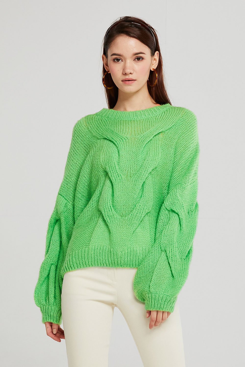 Ashley Twist Detail Knit Jumper