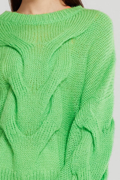 Ashley Twist Detail Knit Jumper