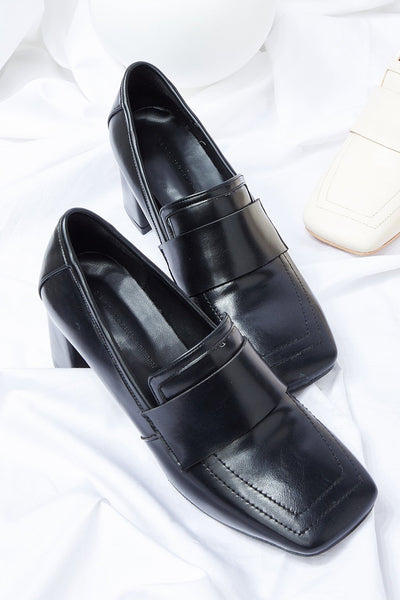 Mid-heeled Loafers