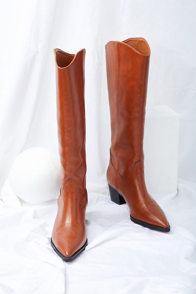 Western Knee Boots