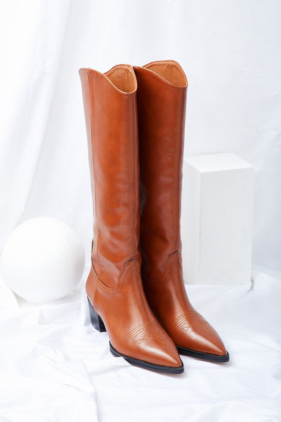 Western Knee Boots