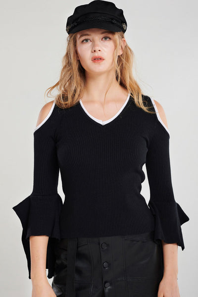 Juliet Coldshoulder Knit Top