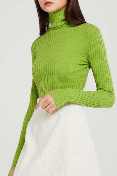 storets.com Ivy Fingerless Sleeve Knit Top