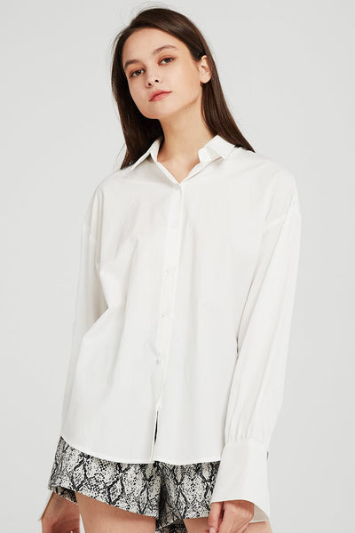 storets.com Mia Slit Tie Back Shirt