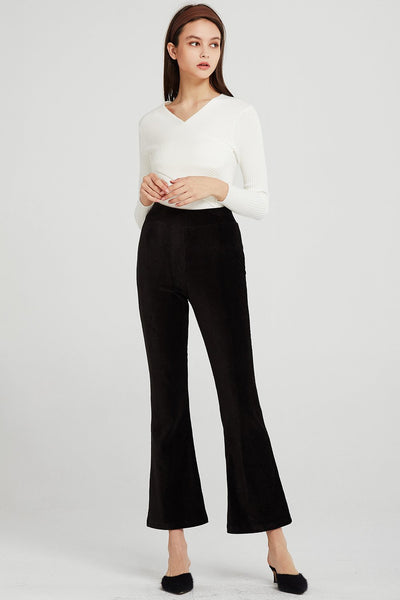 Aspen Ribbed Bootcut Pants