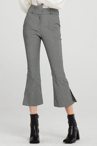 Thea Asymmetric Waist Bootcut Pants