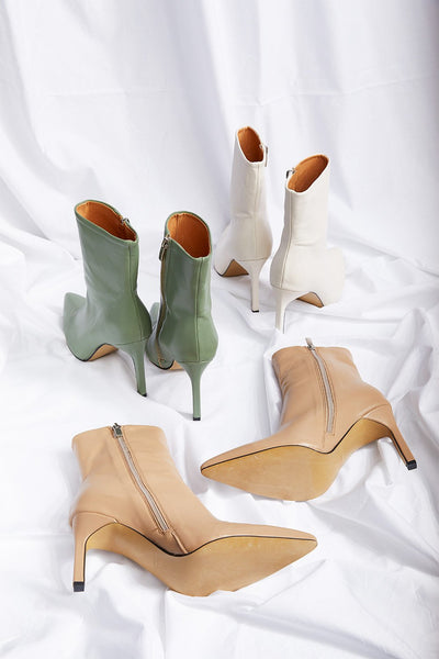 Point Toe Ankle Boots