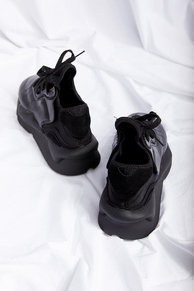 Noir Chunky Sneakers