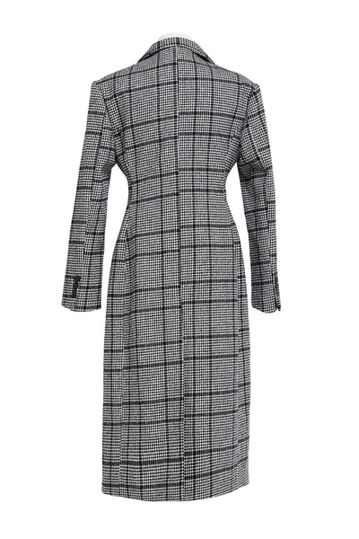 Peggy Double Breasted Plaid Coat-2 Colors