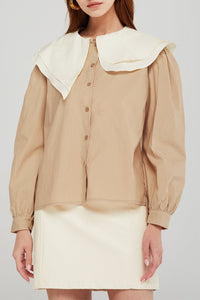 Morgan Contrast Collar Shirt