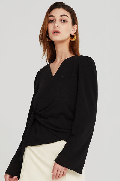 Sydney Belted Wrap Top