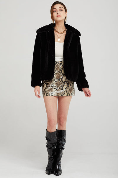 Olivia Faux Fur Coat