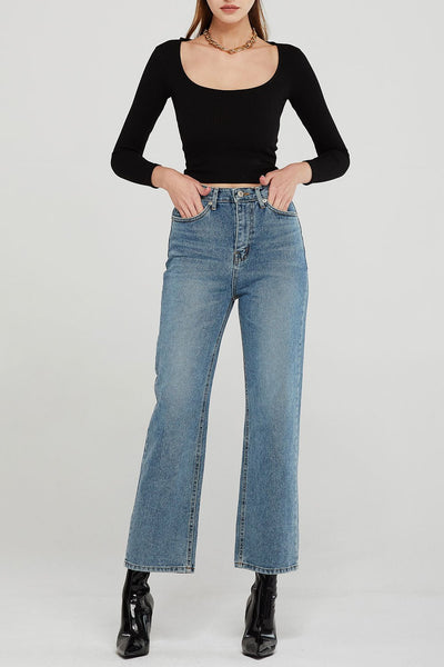 Jane Straight Leg Jeans