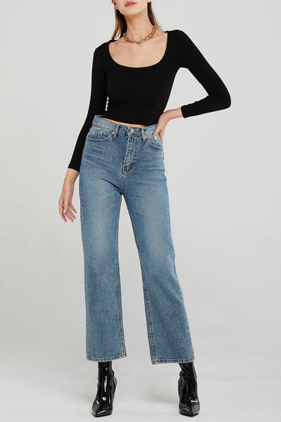 Jane Straight Leg Jeans