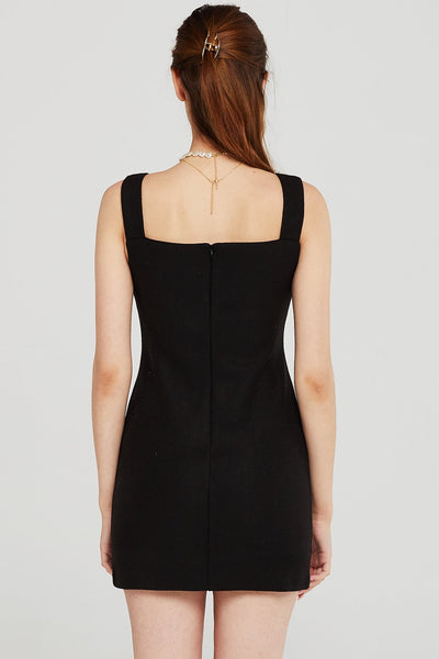 Zoey Bodycon Pinafore Dress