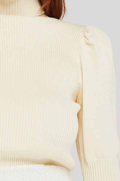 Sadie Puff Sleeve Knit Top