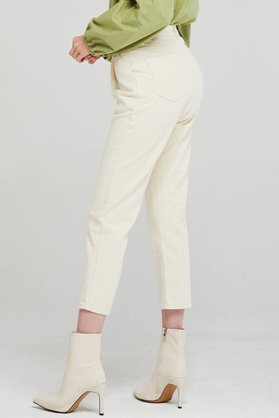 Eva Pintuck Tapered Leg Pants