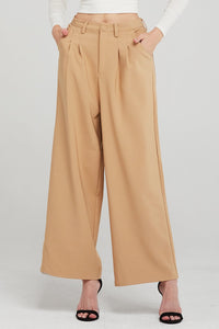 Michelle Pintuck Wide Leg Pants