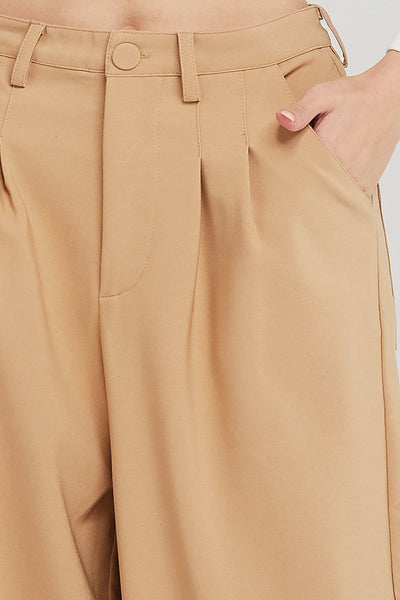 Michelle Pintuck Wide Leg Pants