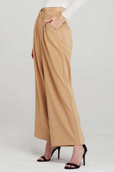 Michelle Pintuck Wide Leg Pants