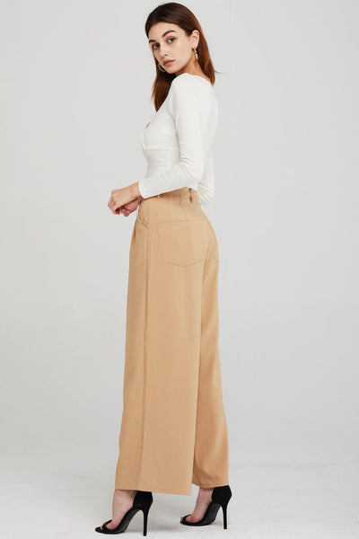 Michelle Pintuck Wide Leg Pants