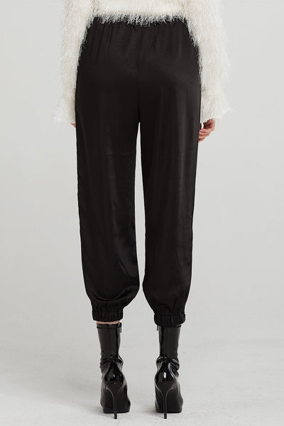 Nicole Satin Joggers