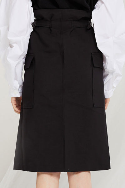 Rina Belted Wrap Skirt