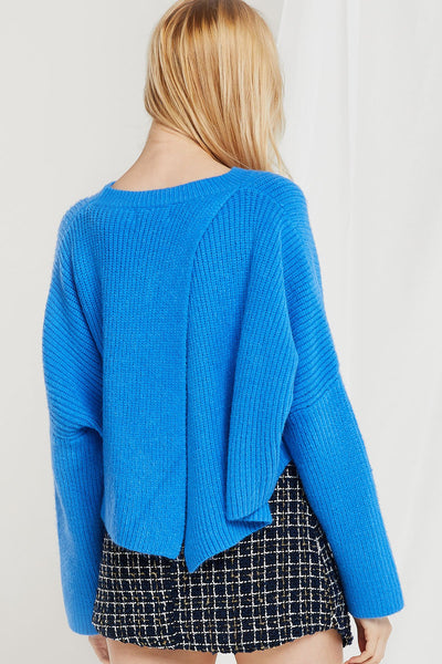 Gemma Crossed Back Sweater