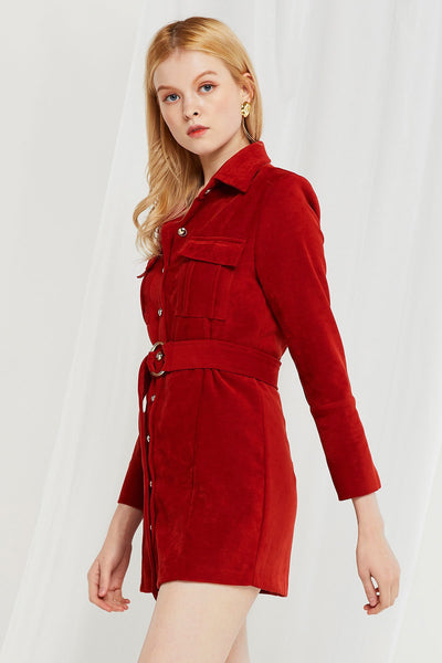 Rory Pocket Shirt Dress