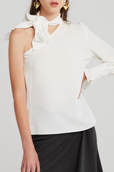 Angie One Shoulder Blouse