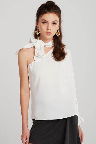 Angie One Shoulder Blouse