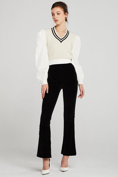 Lauren Velvet Bootcut Pants