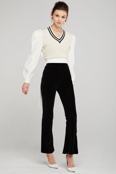 Lauren Velvet Bootcut Pants