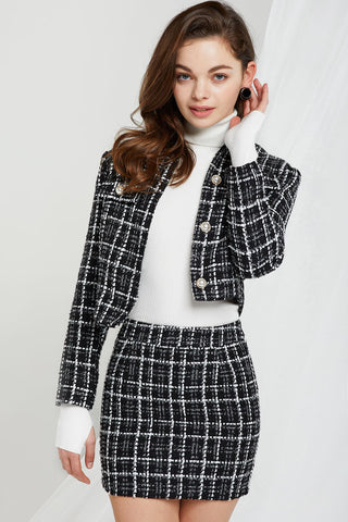 Karina Bouclé Tweed Set