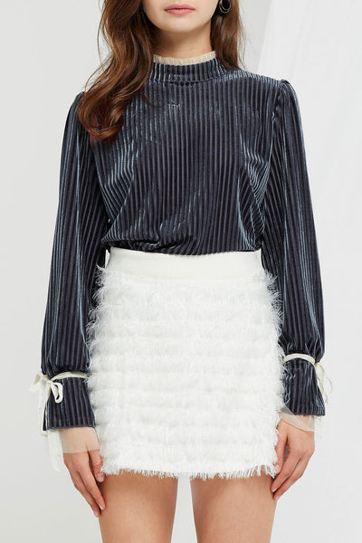 Albina Feathered Skirt